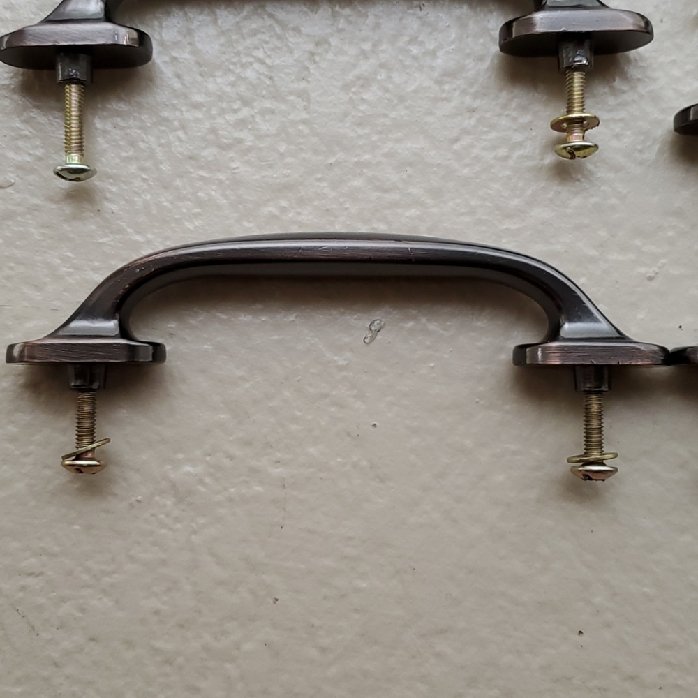 Bronze drawer pulls and knobs - Picture 2 of 4